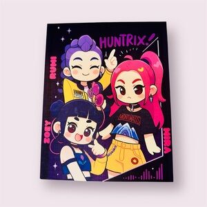Colorful Huntrix Kpop Demon Hunter Art Canvas